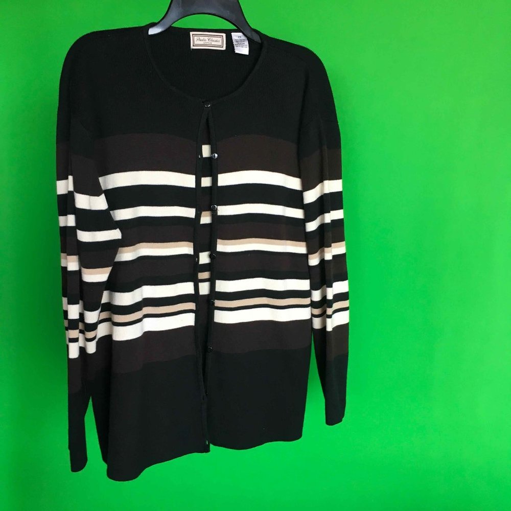 Studio Classics Button-Up Sweater